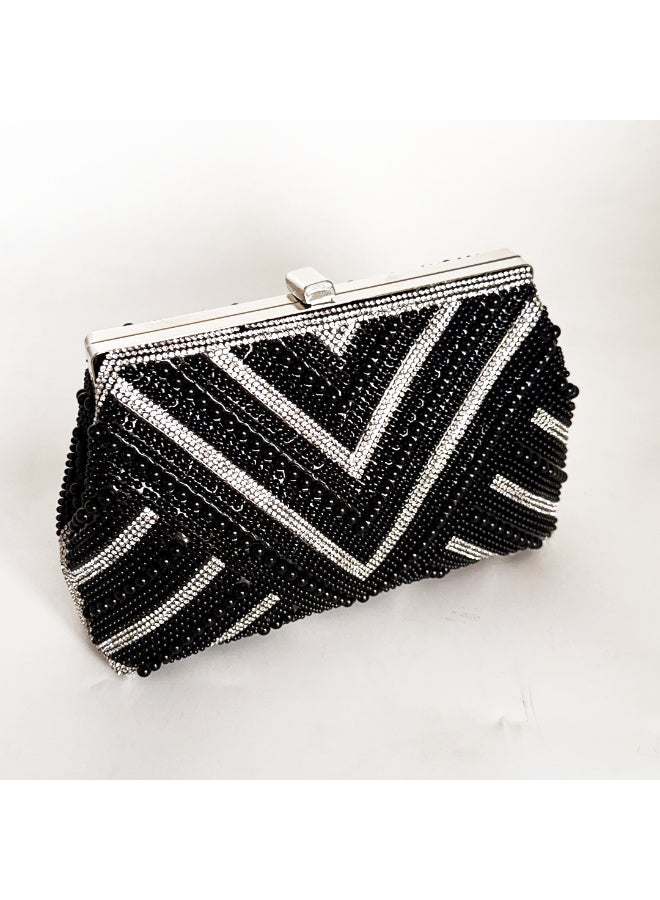 She Clutch pearl chevron - Image 5
